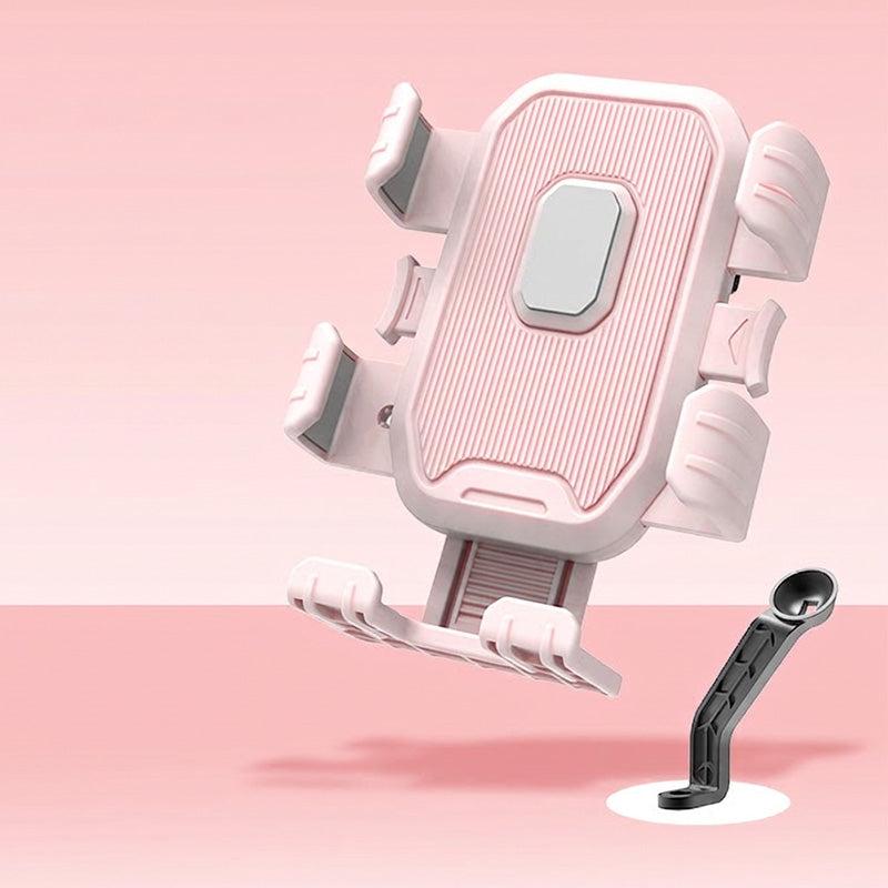 Bike Phone Mount – Shock-Absorbing with 360° Rotation