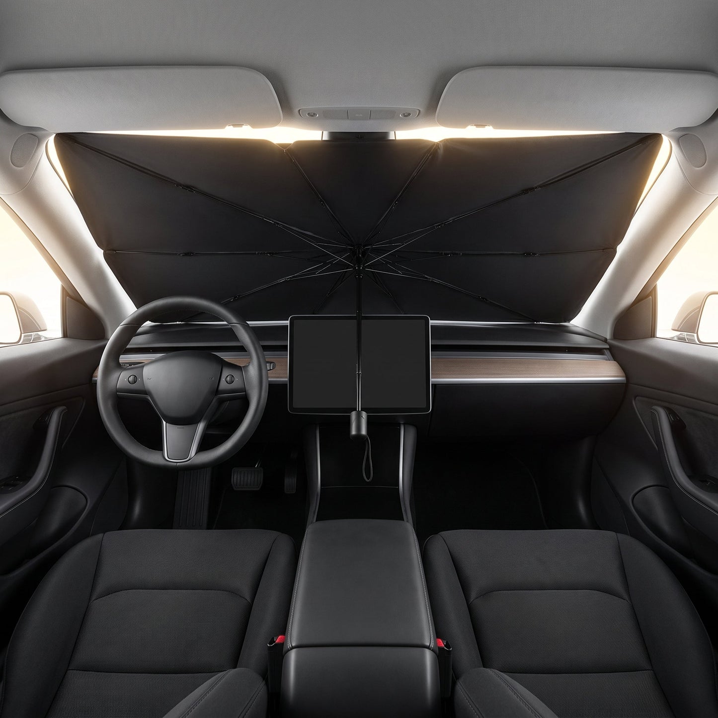 Umbrella Sunshade for Your Car – Folding Windscreen Shade
