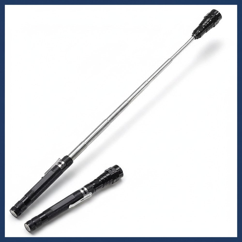 Magnetic LED Torch – Telescopic with 360° Gooseneck