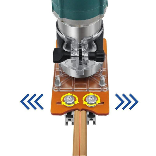 Router Jig for Trim Routers – Slot Cutting and Clamping