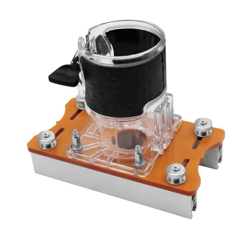 Router Jig for Trim Routers – Slot Cutting and Clamping
