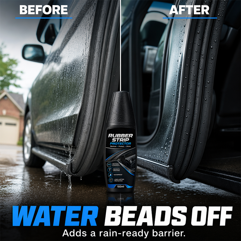 Rubber Seal Protectant for Car Doors and Windows