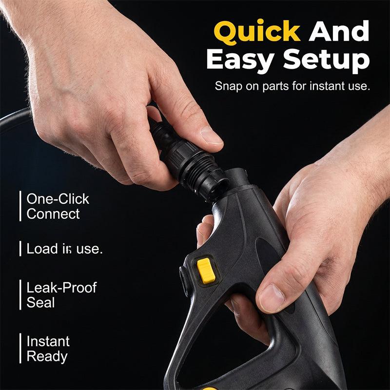 Portable Car Washer with Collapsible Tank – Pressure Washer