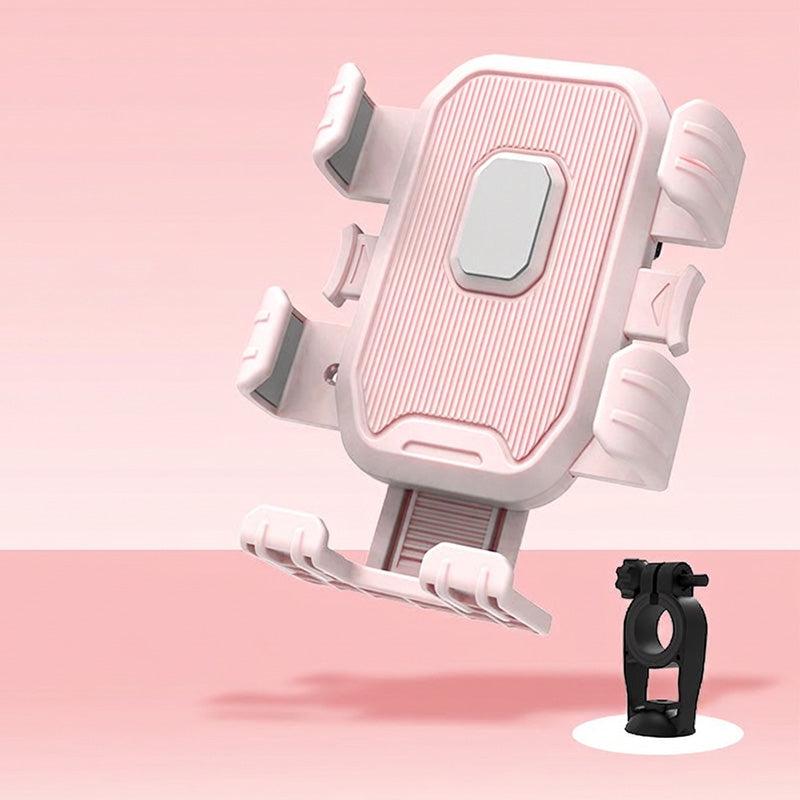 Bike Phone Mount – Shock-Absorbing with 360° Rotation