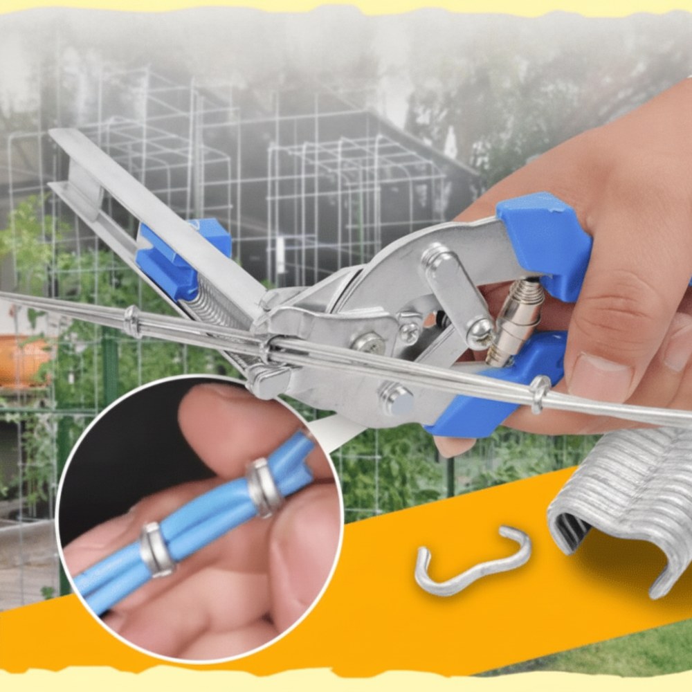 Hog Ring Pliers Type M – Pliers and Rings for Wire Cages