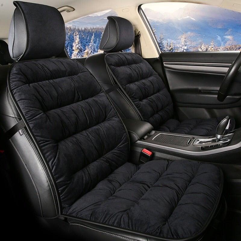 Padded Car Seat Cover – Soft Velvet, Front and Rear Seat