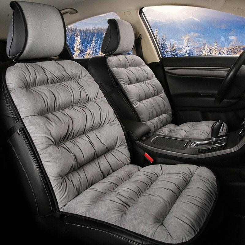 Padded Car Seat Cover – Soft Velvet, Front and Rear Seat