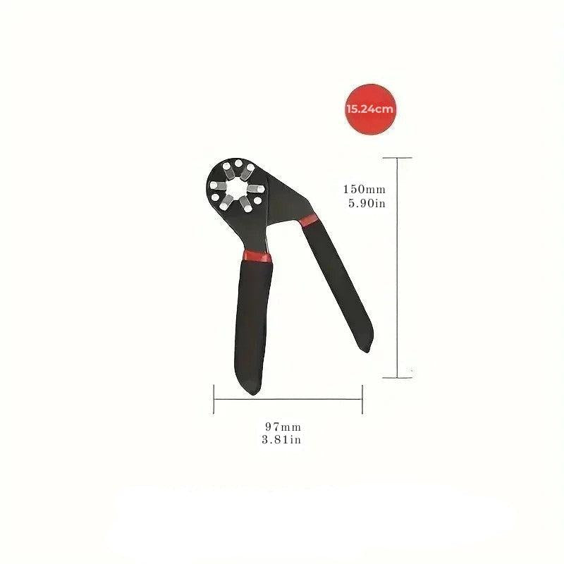 Universal Wrench with Self-Adjusting Head