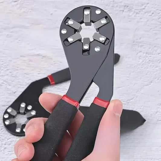 Universal Wrench with Self-Adjusting Head